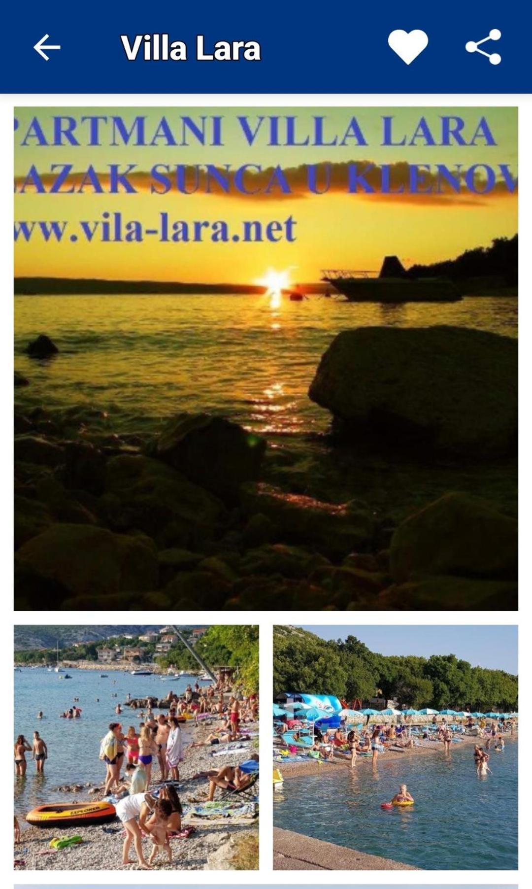 Villa Lara Klenovica Luaran gambar